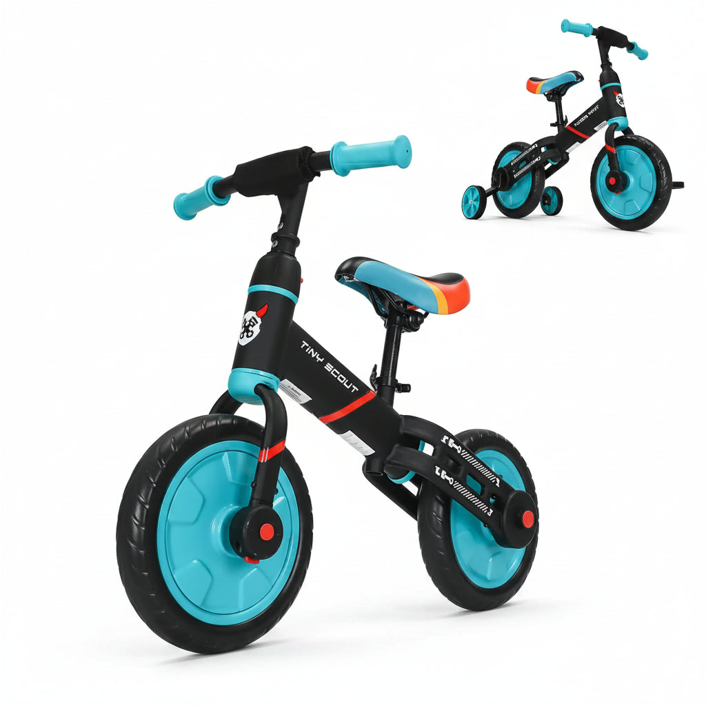 Draisienne & Vélo Évolutif 4 en 1 – 3 à 5 ans