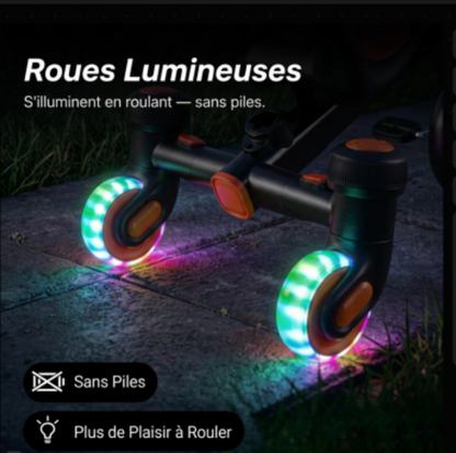 Tricycle Évolutif 3 en 1 — Roues LED