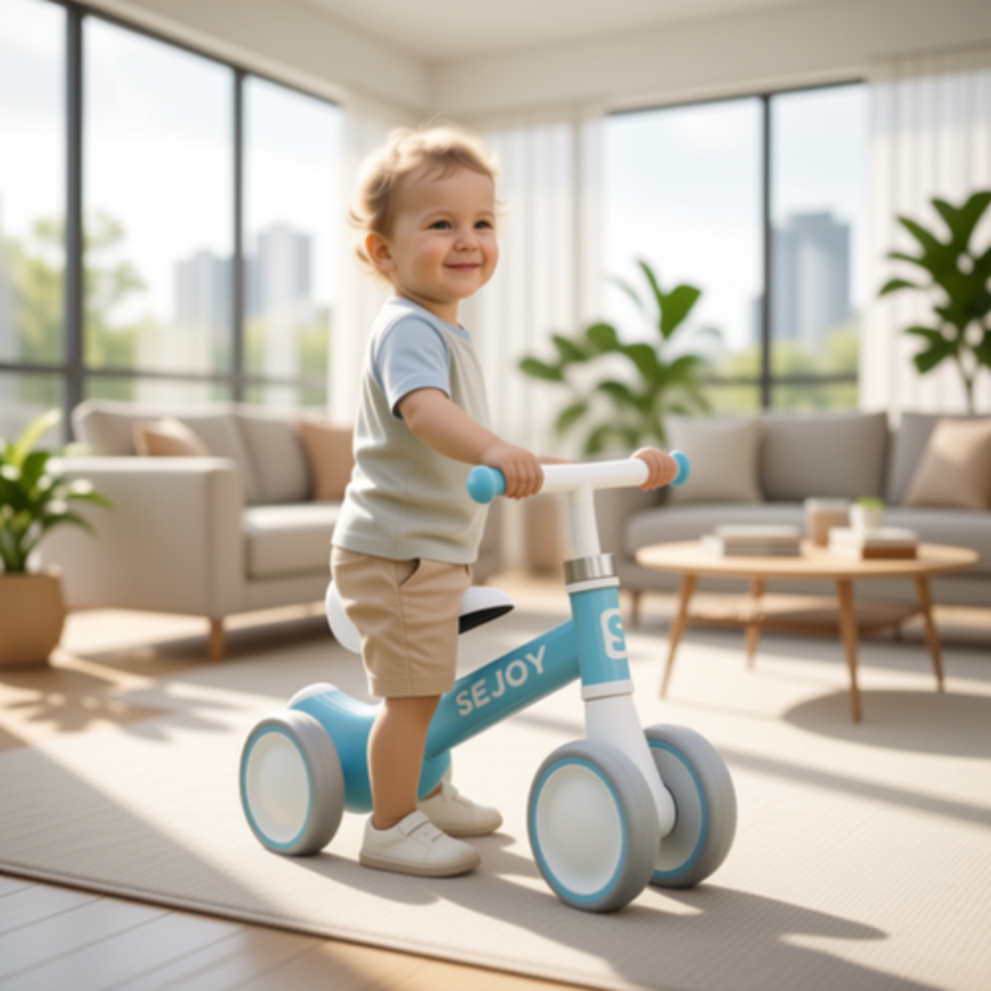 Draisienne 4 Roues Enfant 1-3 ans — Légère