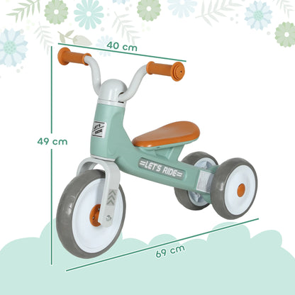 Draisienne 3 Roues Bébé 12-36 mois — Roues Silencieuses