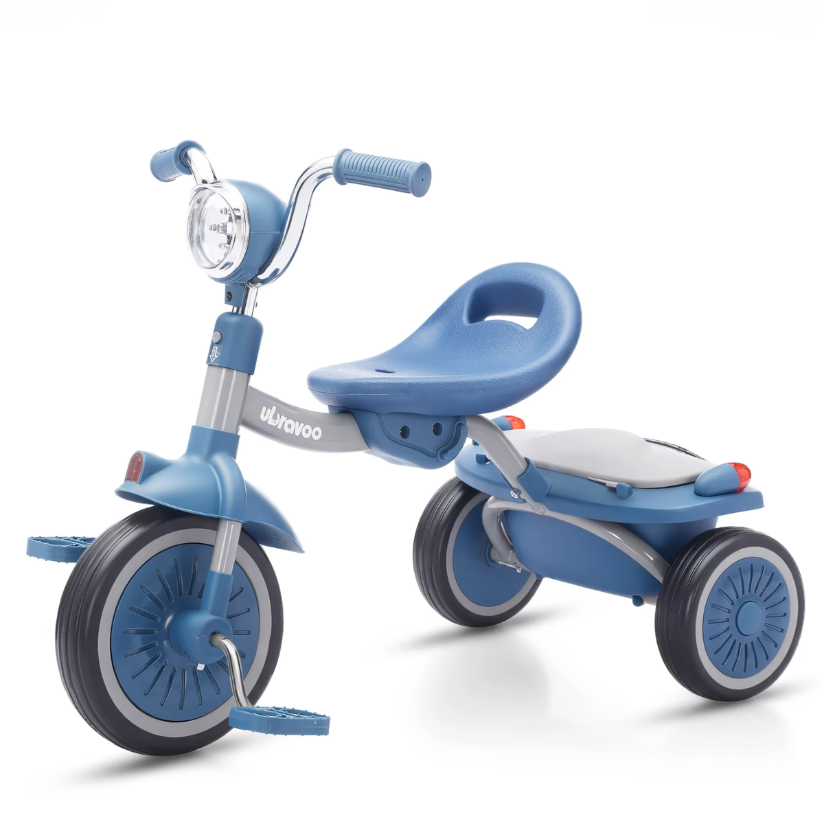 Tricycle Enfant avec Phare LED : 18 mois-5 ans